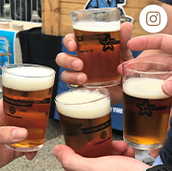 Friends drinking some beers.  