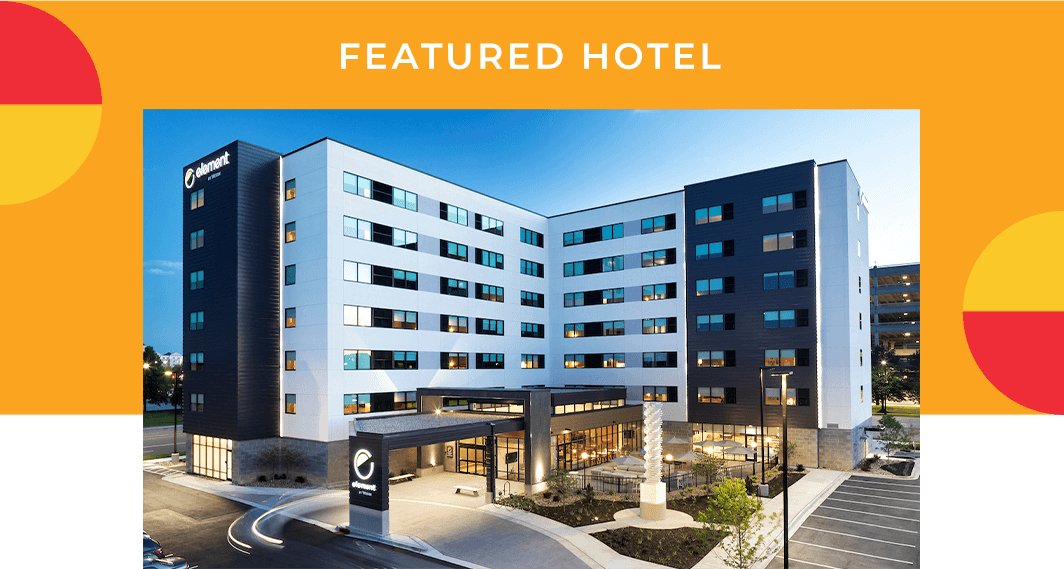 Featured Hotel - The Element Bloomington Mall of America.